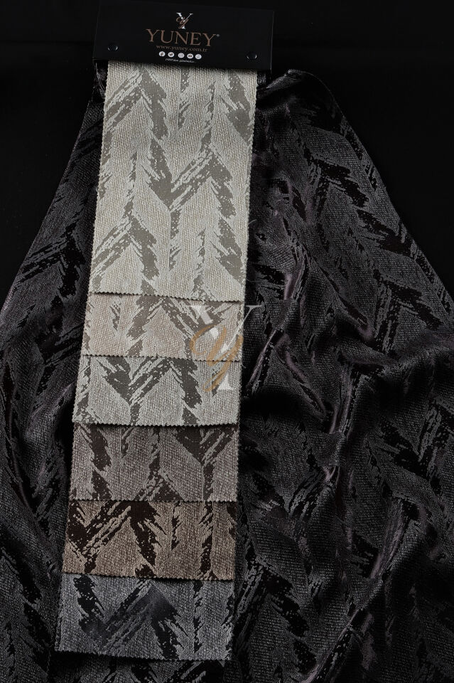 Okyanus Fon Perde 201199 V-34527 Gri Kesim
