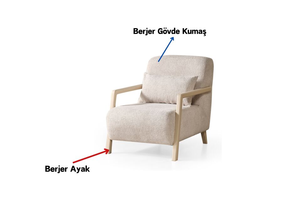 Miran Modern Berjer