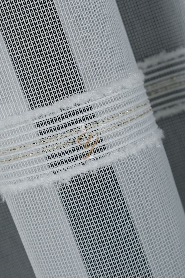 9205 Tül Perde V-03 Gold