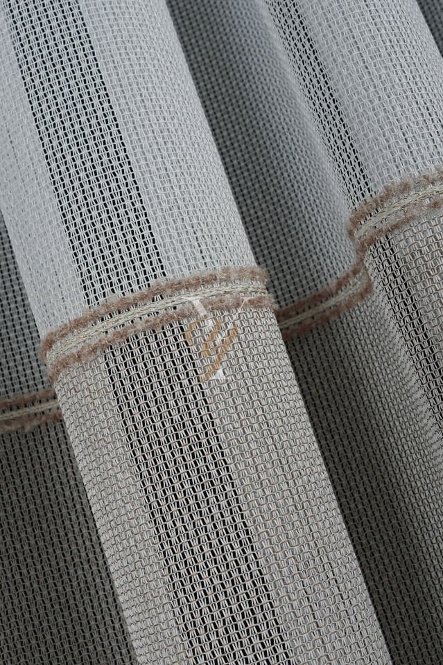 6207 Tül Perde V-Bej