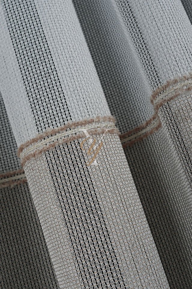 6207 Tül Perde V-Bej