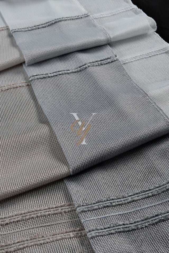 6207 Tül Perde V-Bej