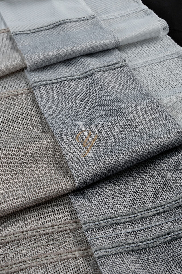 6207 Tül Perde V-Bej