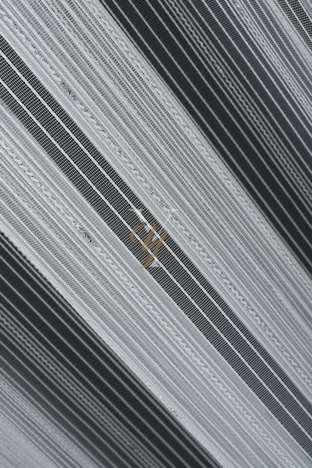 Azra Tül Perde V-Gümüş