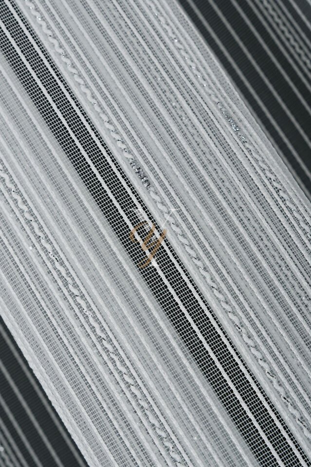 Azra Tül Perde V-Gümüş