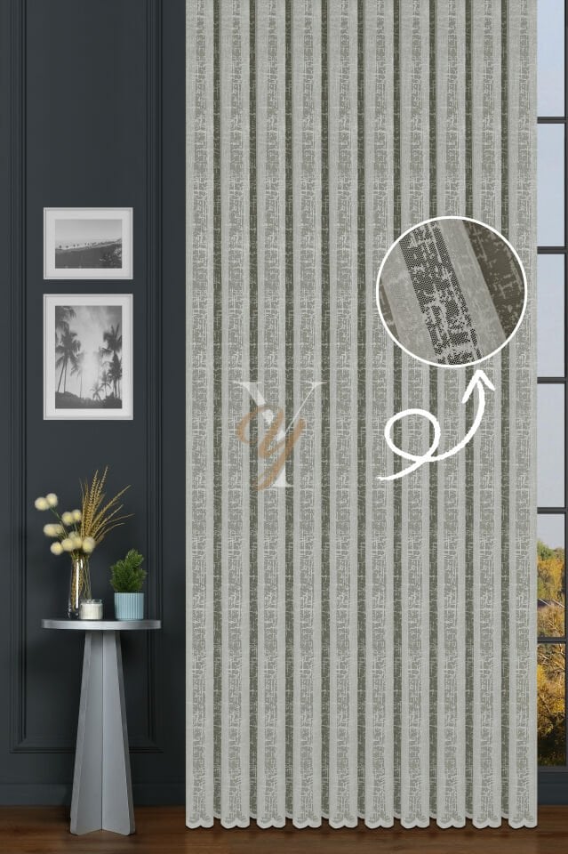 Petek Kdk Tül Perde 710 V-Krem