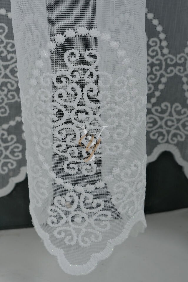 TT01 Tül Perde V-Ekru