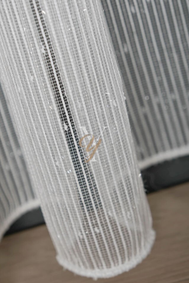 Elif 1245 Tül Perde V-Ekru