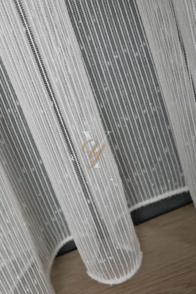 Elif 1245 Tül Perde V-Ekru