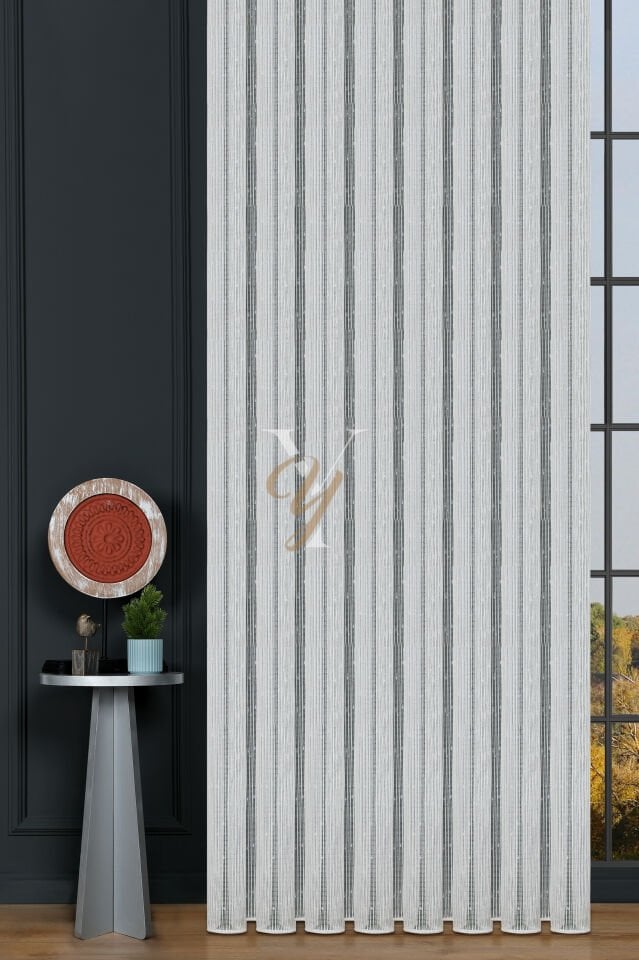 Elif 1245 Tül Perde V-Ekru