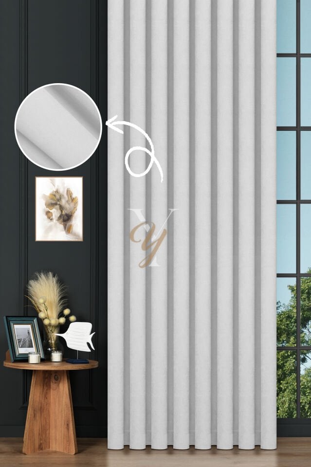 Petek Fon Perde V-1001 Beyaz