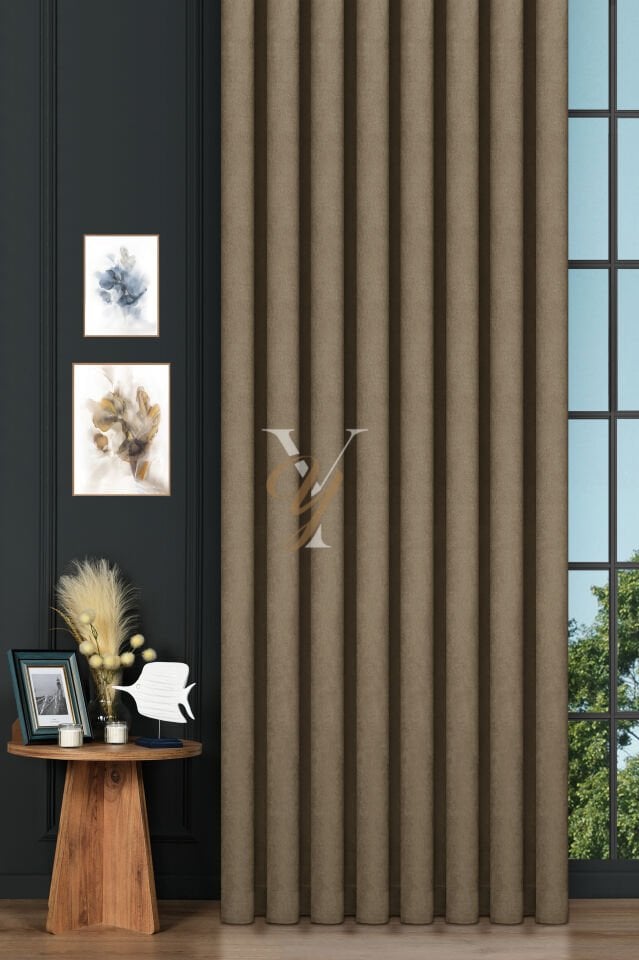 Petek Fon Perde V-1012 Kum