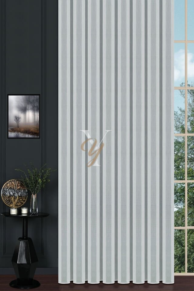 Elif 1204 Tül Perde V-Ekru ( TTM )