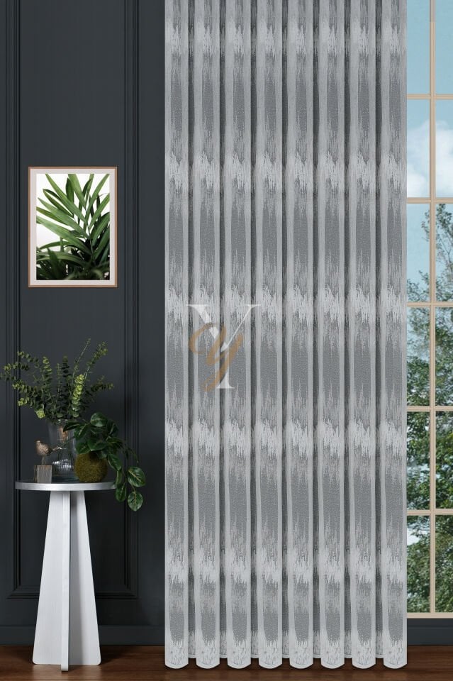 Petek Kdk Tül Perde 3006 V-Krem