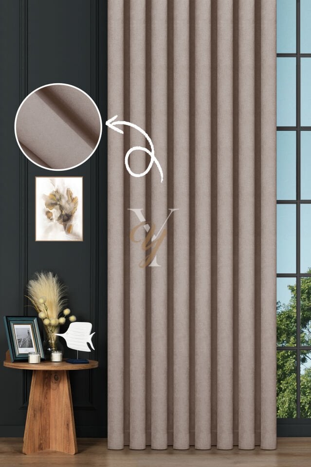 Petek Fon Perde V-1023 Pudra