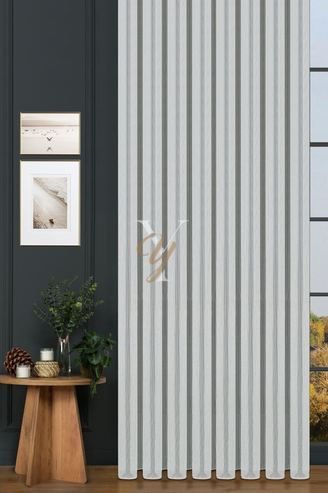 Elif 1226 Tül Perde V-Ekru