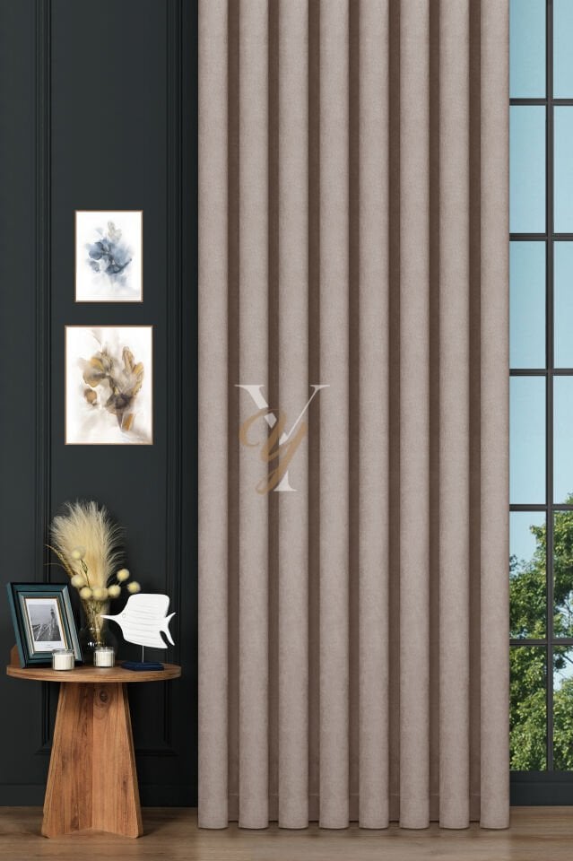 Petek Fon Perde V-1023 Pudra