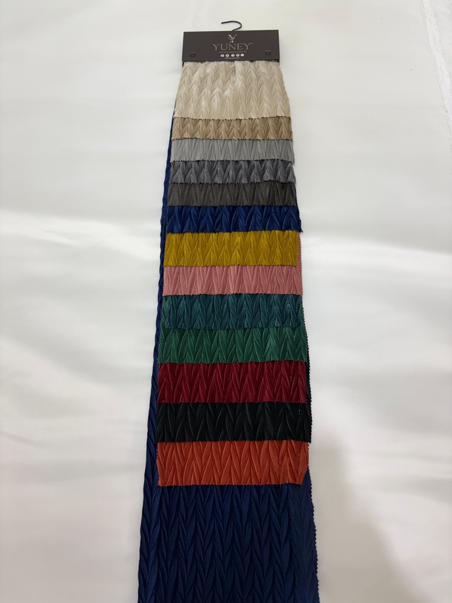 İthal Kadife Fon Perde Plise Kartela