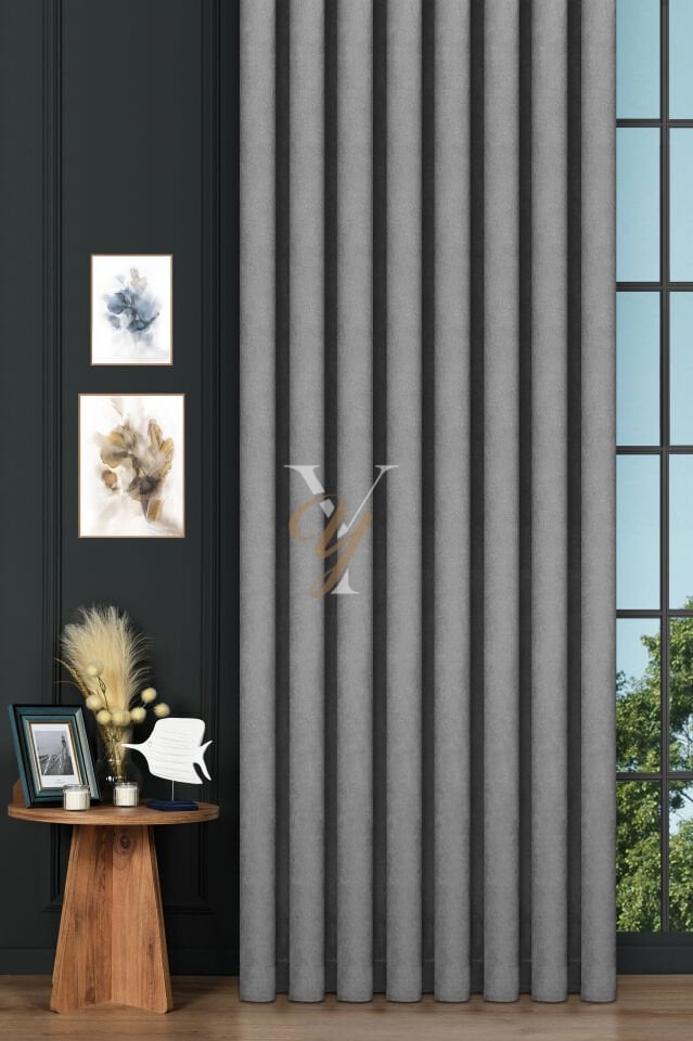 Petek Fon Perde V-1030 Gri