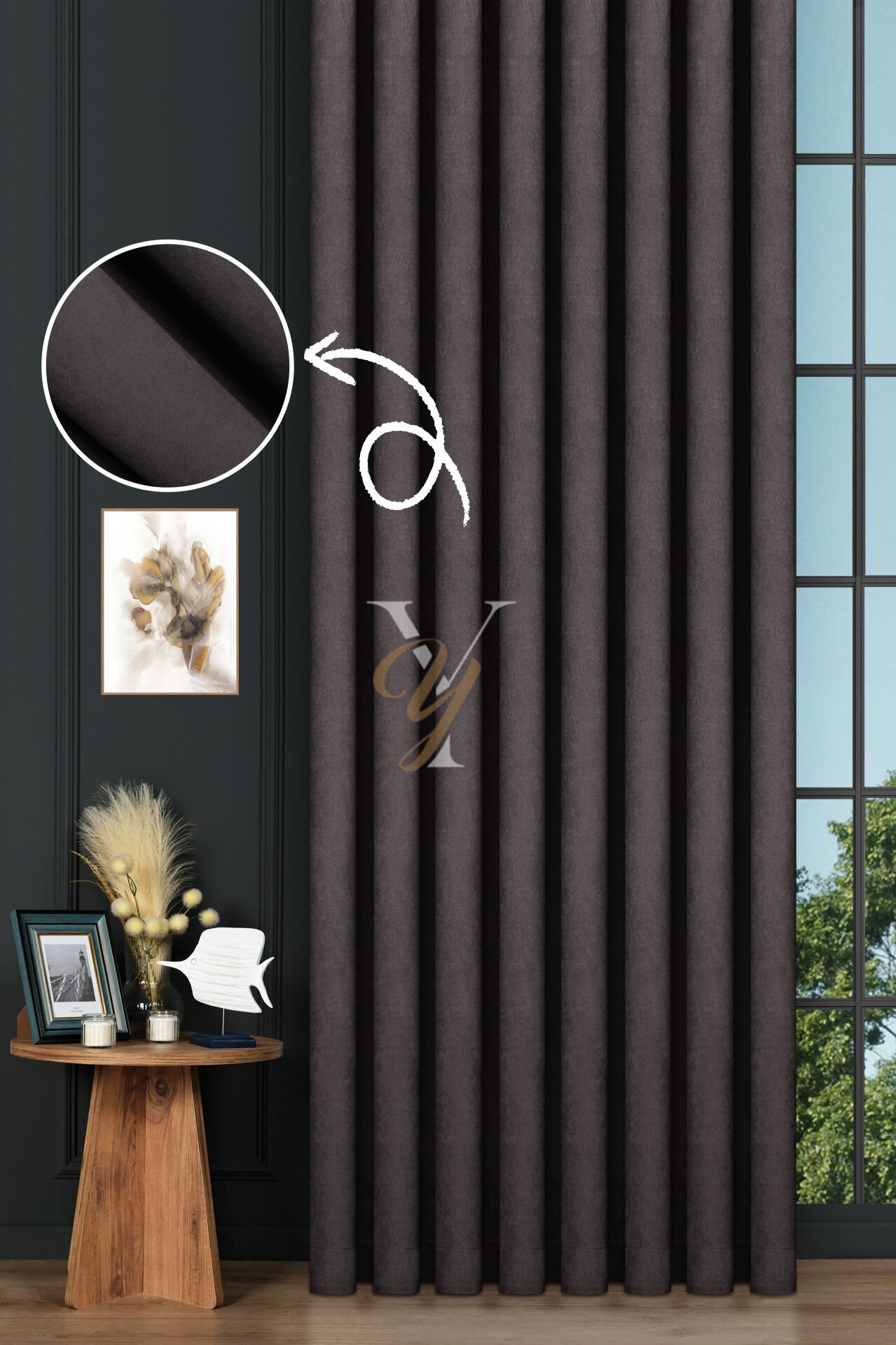 Petek Fon Perde V-1031 Arsenik