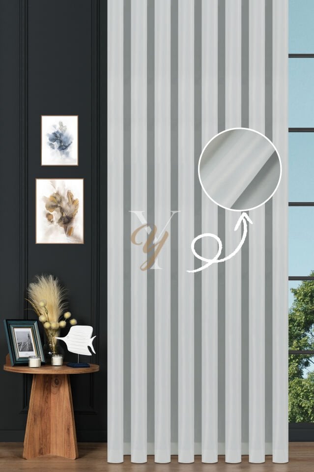 Battal Güneşlik Perde V-Beyaz