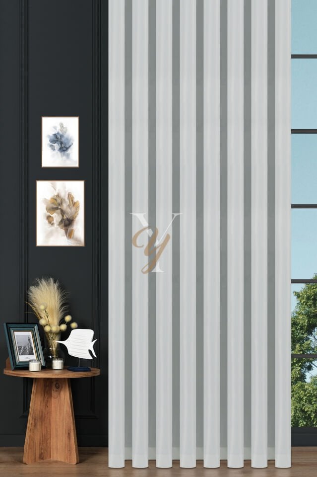 Battal Güneşlik Perde V-Beyaz