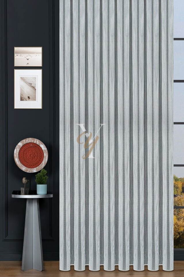 Simli Çelik 5006 Tül Perde V-Sedef