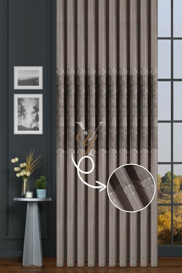 Leonessa Pano Fon Perde V-5201 Krem