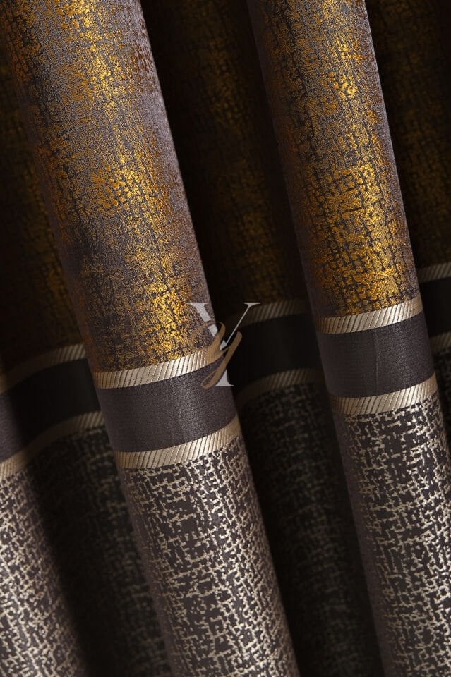 Leonessa Pano Fon Perde V-2505 Sarı