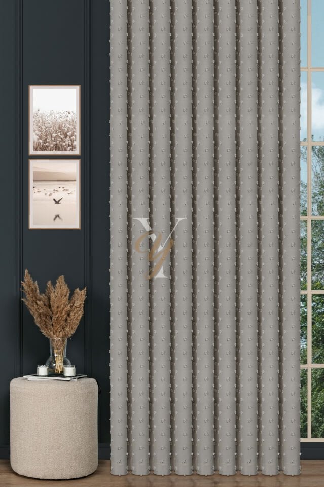 Armani Fon Perde V-676 Taş