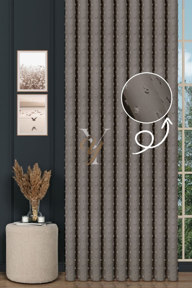 Armani Fon Perde V-667 Açık Vizon