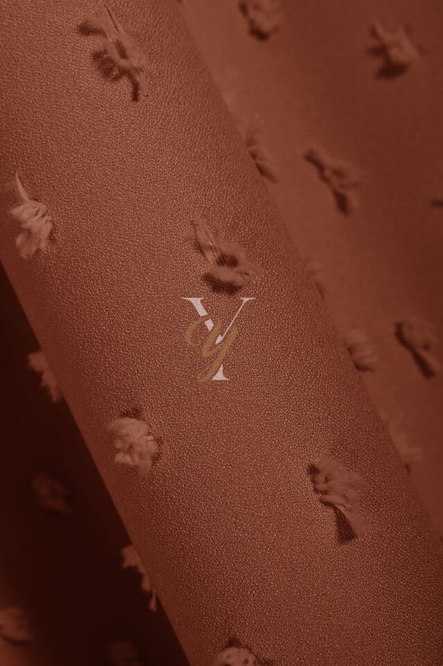 Armani Fon Perde V-33 Turuncu