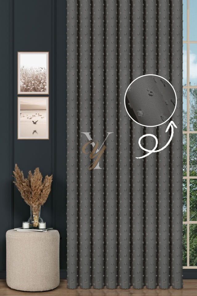 Armani Fon Perde V-681 Açık Gri