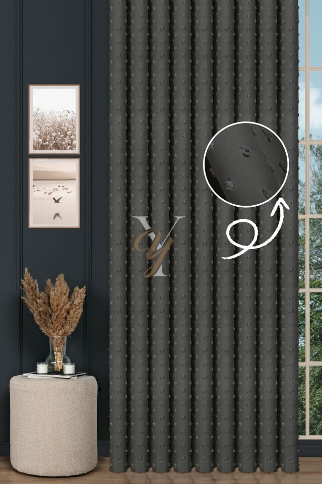 Armani Fon Perde V-680 Gri