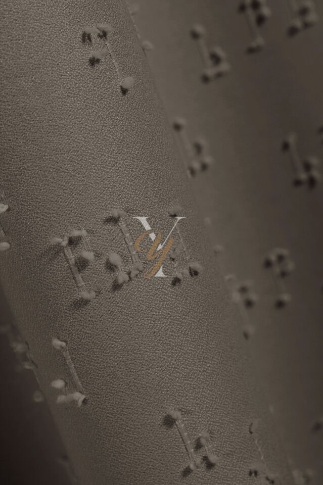 Kenzo Fon Perde V-679 Açık Kahve