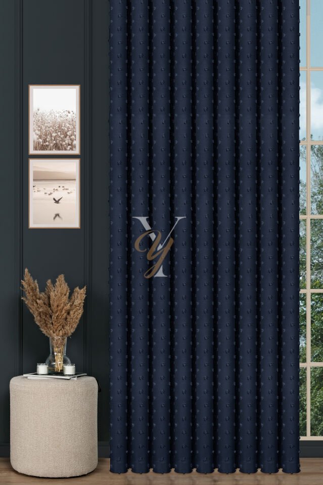 Armani Fon Perde V-775 Lacivert Top Seçimi