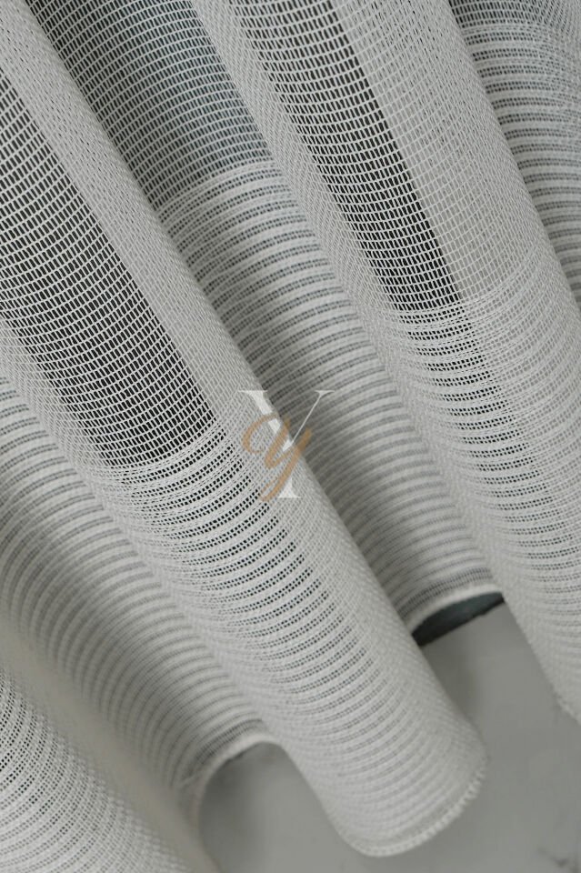 6021 Tül Perde V-Ekru