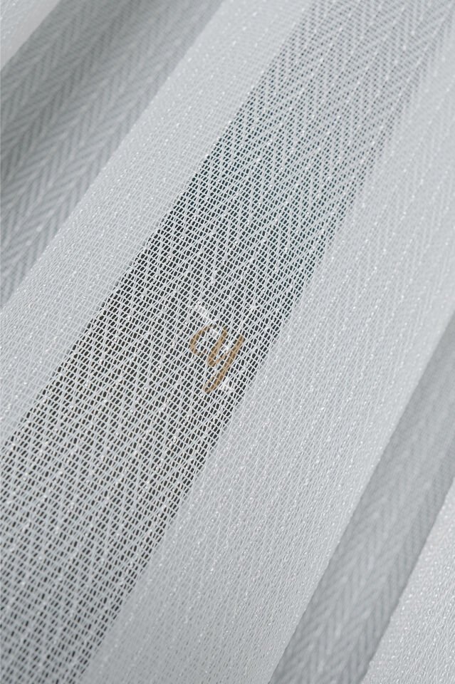 4601 Tül Perde V-01 Ekru