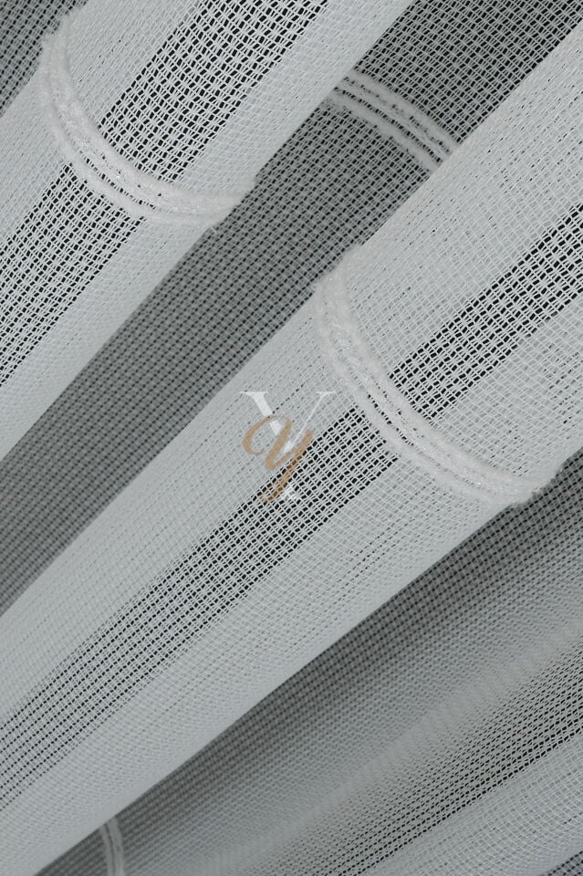 6207 Tül Perde V-Ekru