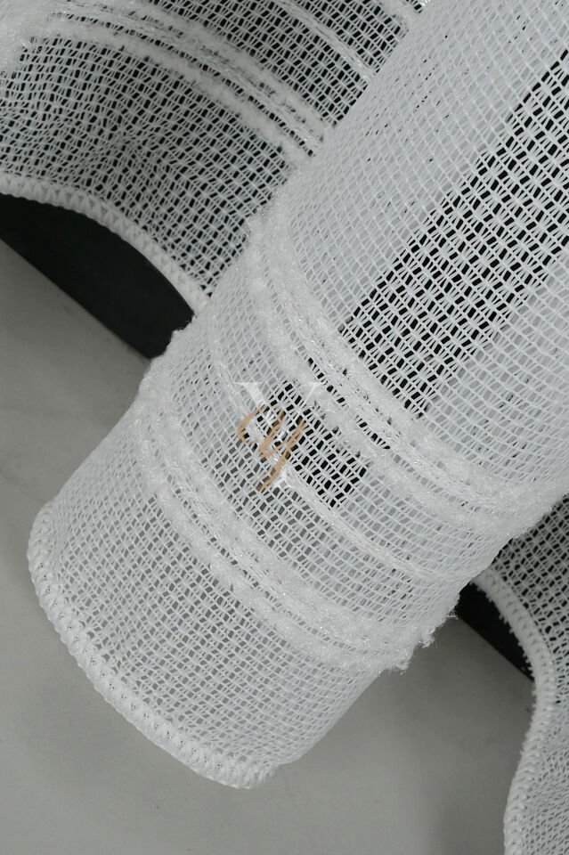 6207 Tül Perde V-Ekru