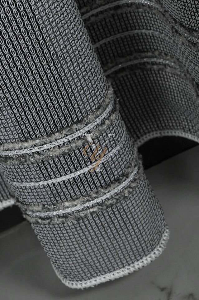 6207 Tül Perde V-Gri