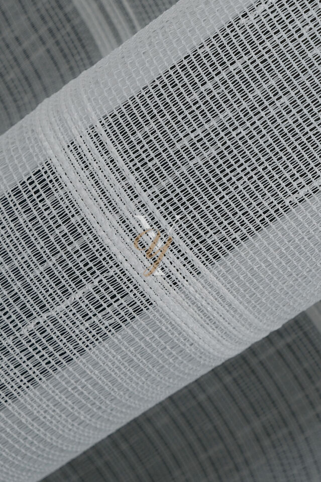 5505 Tül Perde V-01 Ekru Numune
