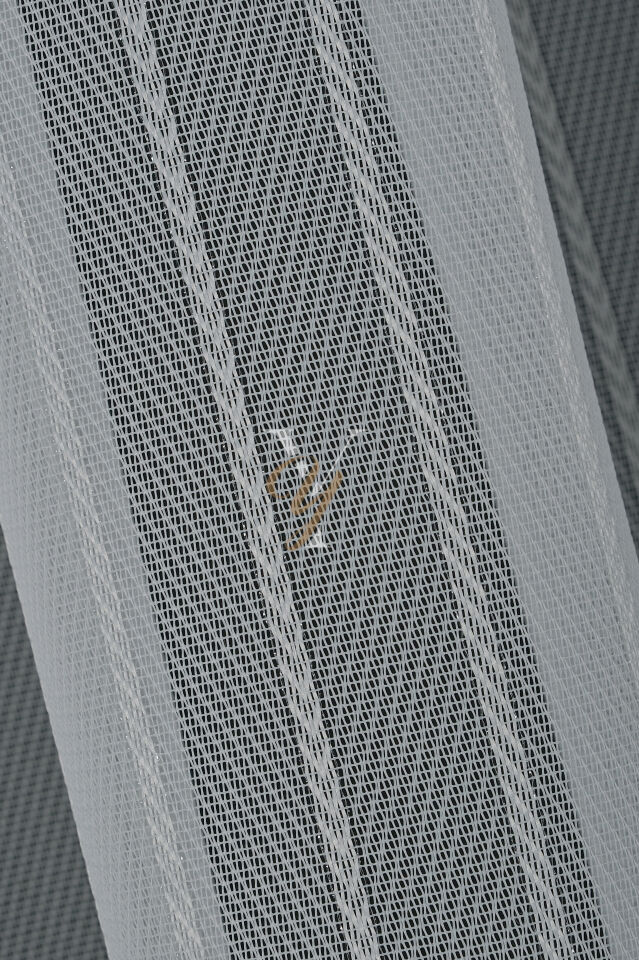 4608 Tül Perde V-01 Ekru