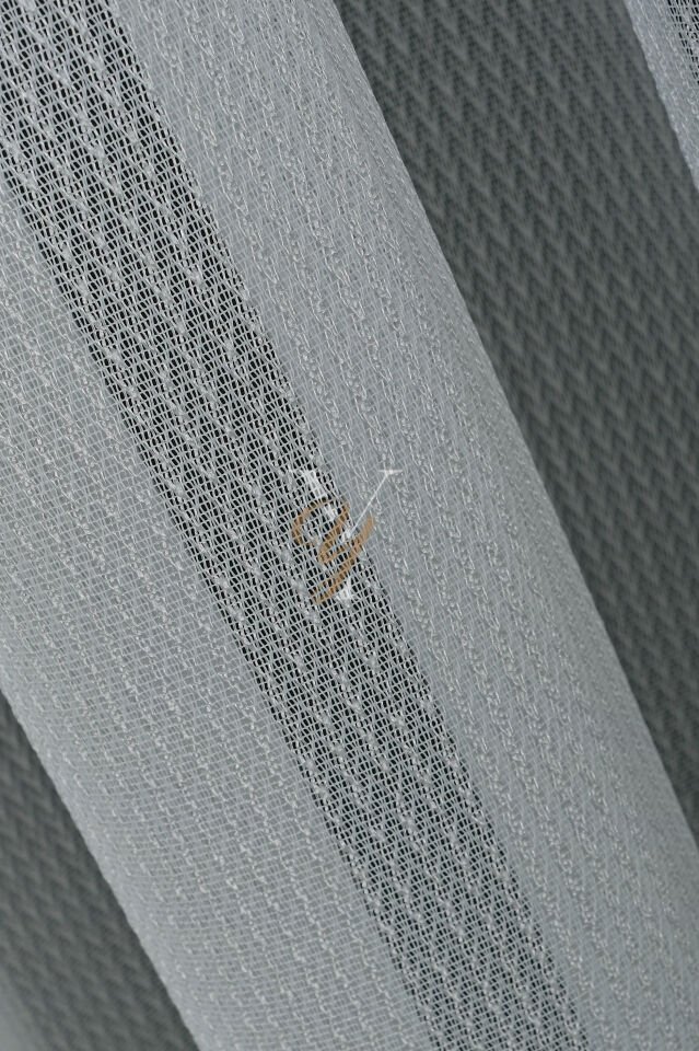 4609 Tül Perde V-01 Ekru