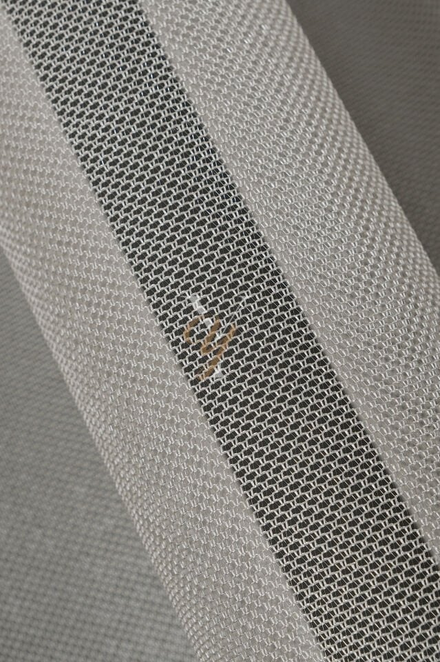 Piezzo Sedef Tül Perde V-Taş