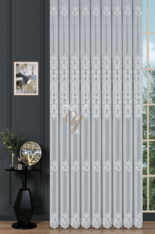 Np-2452-1 Tül Perde V-Fikse