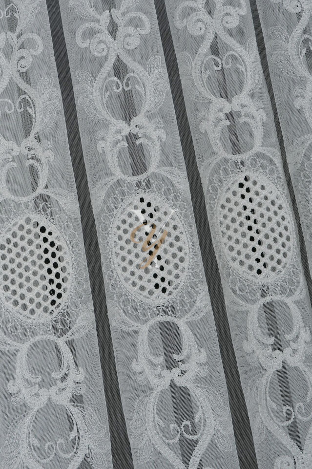 Np-2452-1 Tül Perde V-Fikse