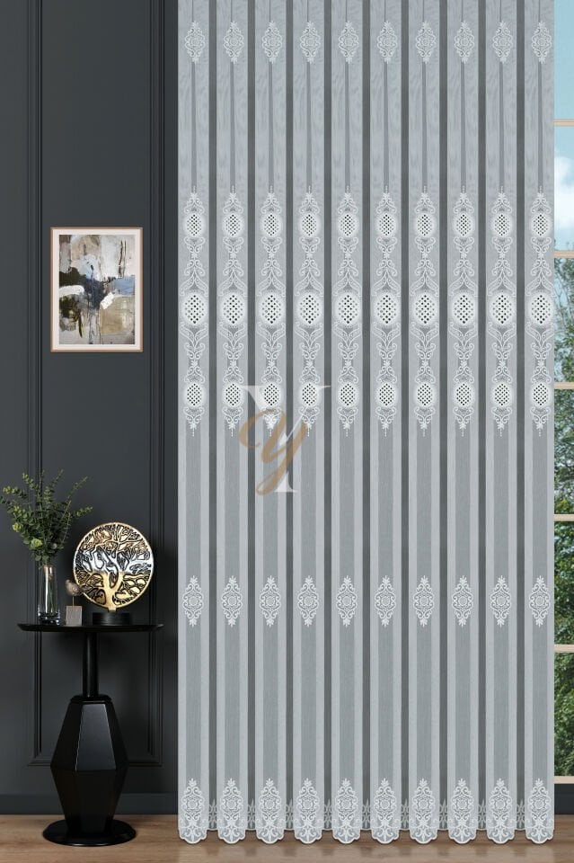 Np-2453-1 Tül Perde V-Fikse