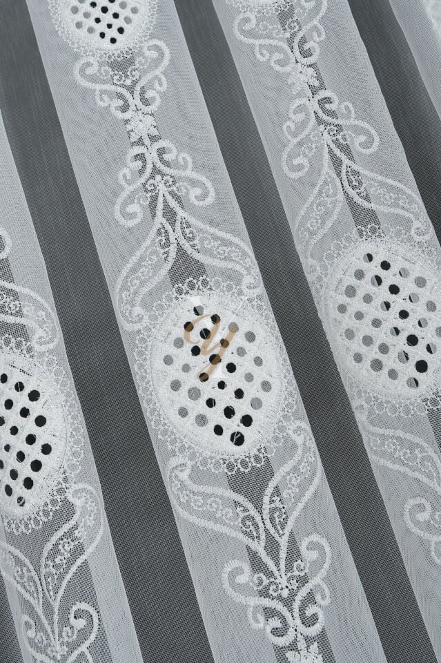 Np-2453-1 Tül Perde V-Fikse