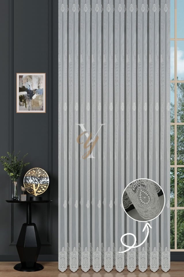 24B6645 Tül Perde V-Fikse